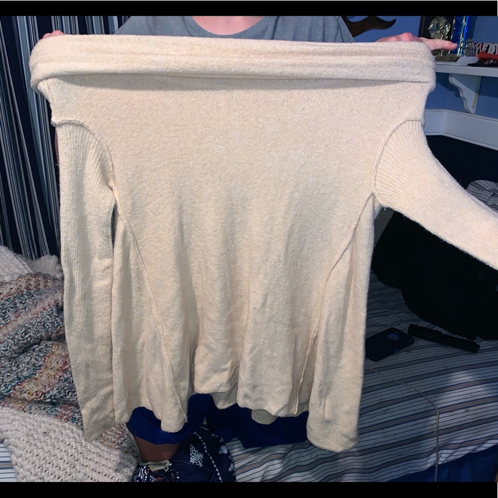 Free People off the shoulder sweater